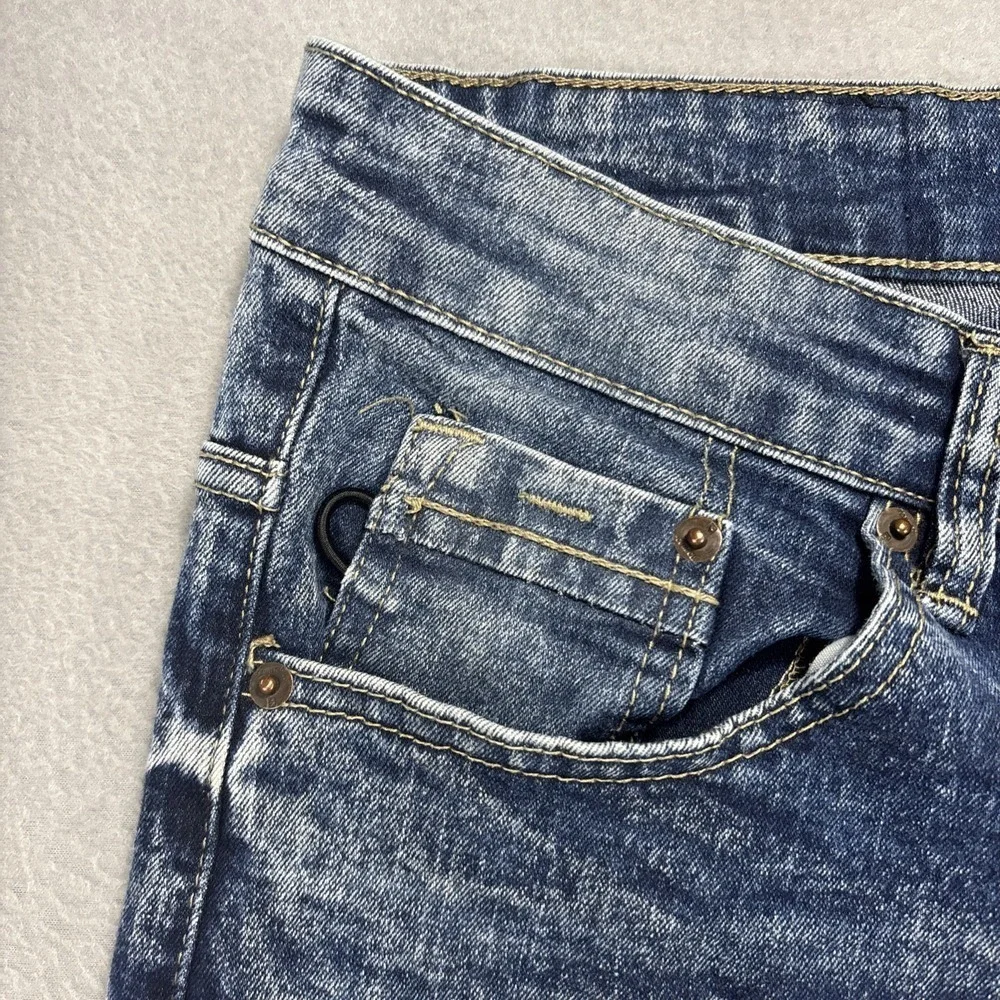 South Pole Flex Jeans Mens 36x29 The Movement Blue Denim‎ Acid Wash Stretch Work